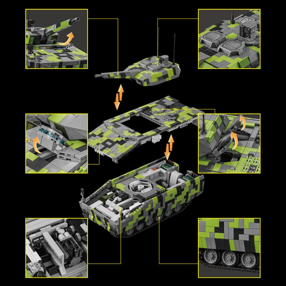 96011 2708pcs KF41 Lynx Infant - огляд і ціна Model Kit Lynx