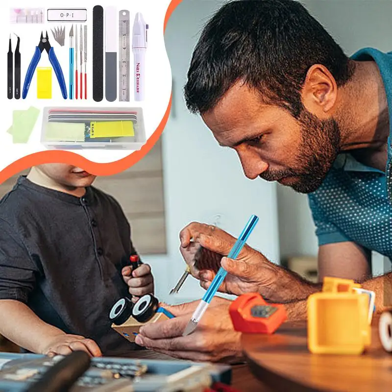 24PCS Model Building Tool Kit, - огляд і ціна Model Kit Yacht