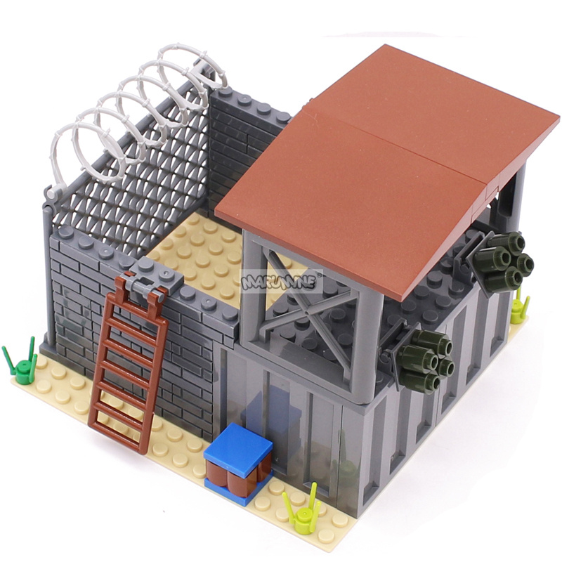 Marumine 23PCS MOC Blocks Mili - огляд і ціна Model Kit Chemistry