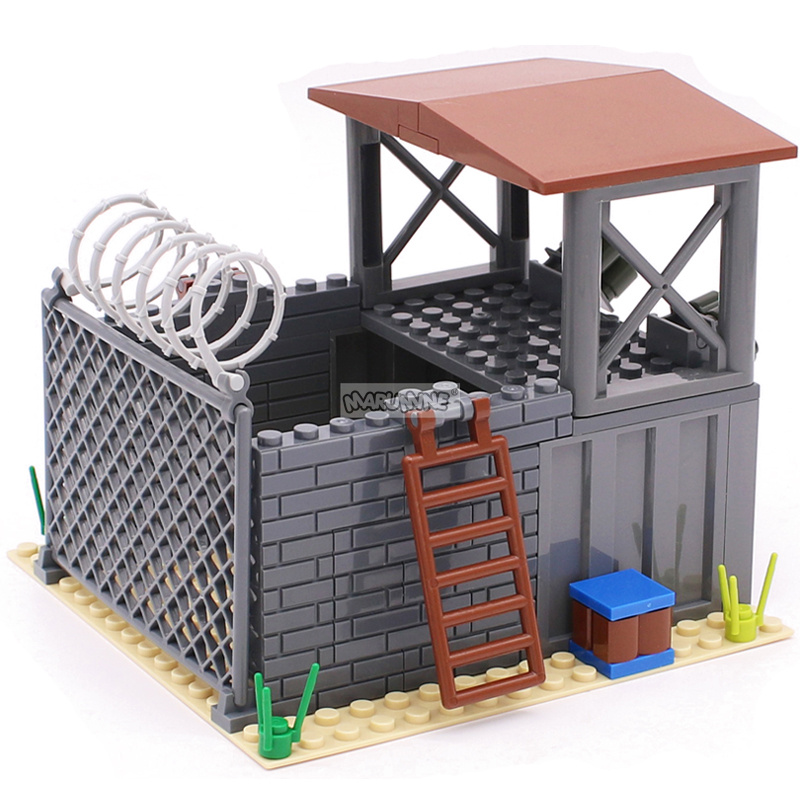 Marumine 23PCS MOC Blocks Mili - огляд і ціна Model Kit Chemistry