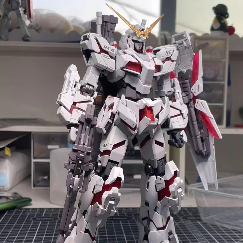 In Stock Hg 1/144 Rx-0 Unicorn - огляд і ціна Model Kit Barbatos
