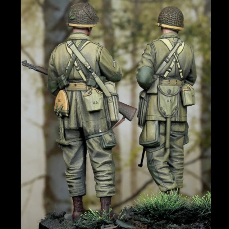 1/35 Scale WW2 US Infantry Mil - огляд і ціна Model Kit Ww2