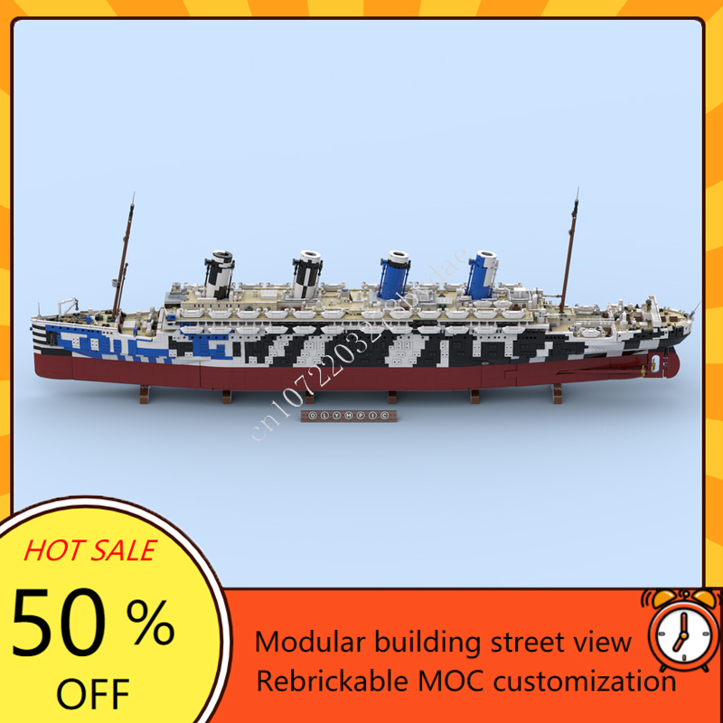 10615PCS MOC HMT Olympus Titan - огляд і ціна Model Kit Titanic