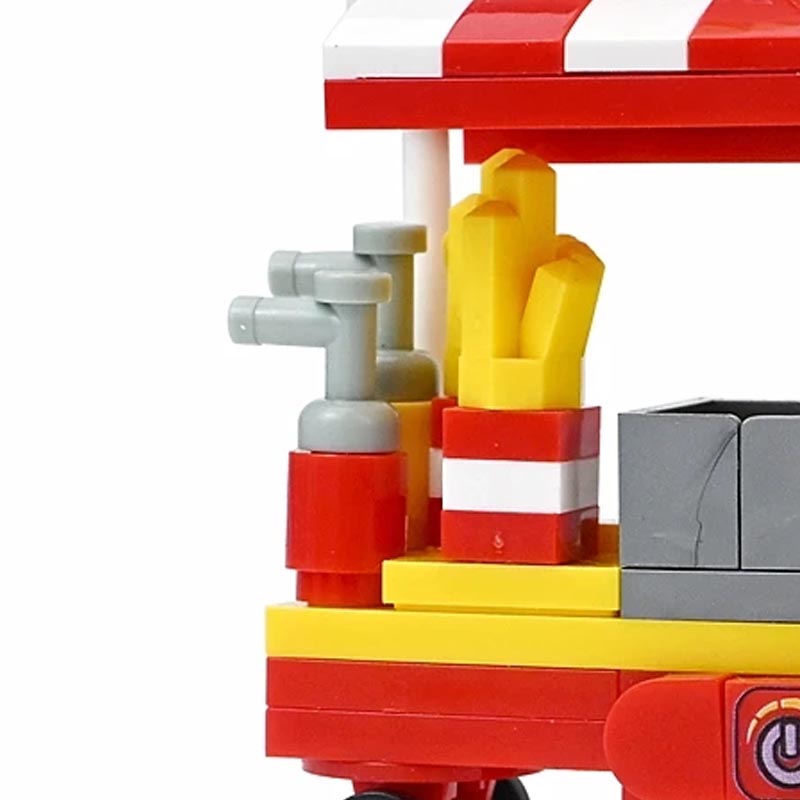 Mini Fast Food Truck Model wit - огляд і ціна Model Kit Manual