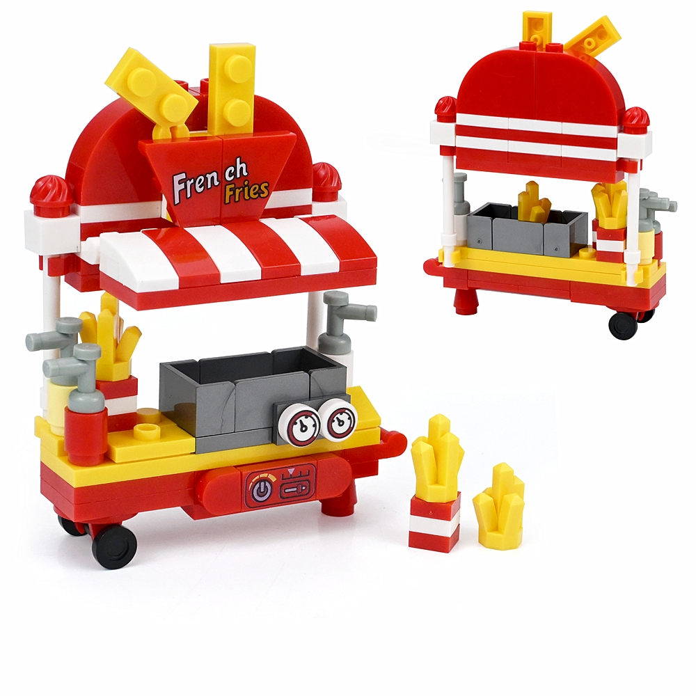 Mini Fast Food Truck Model wit - огляд і ціна Model Kit Manual