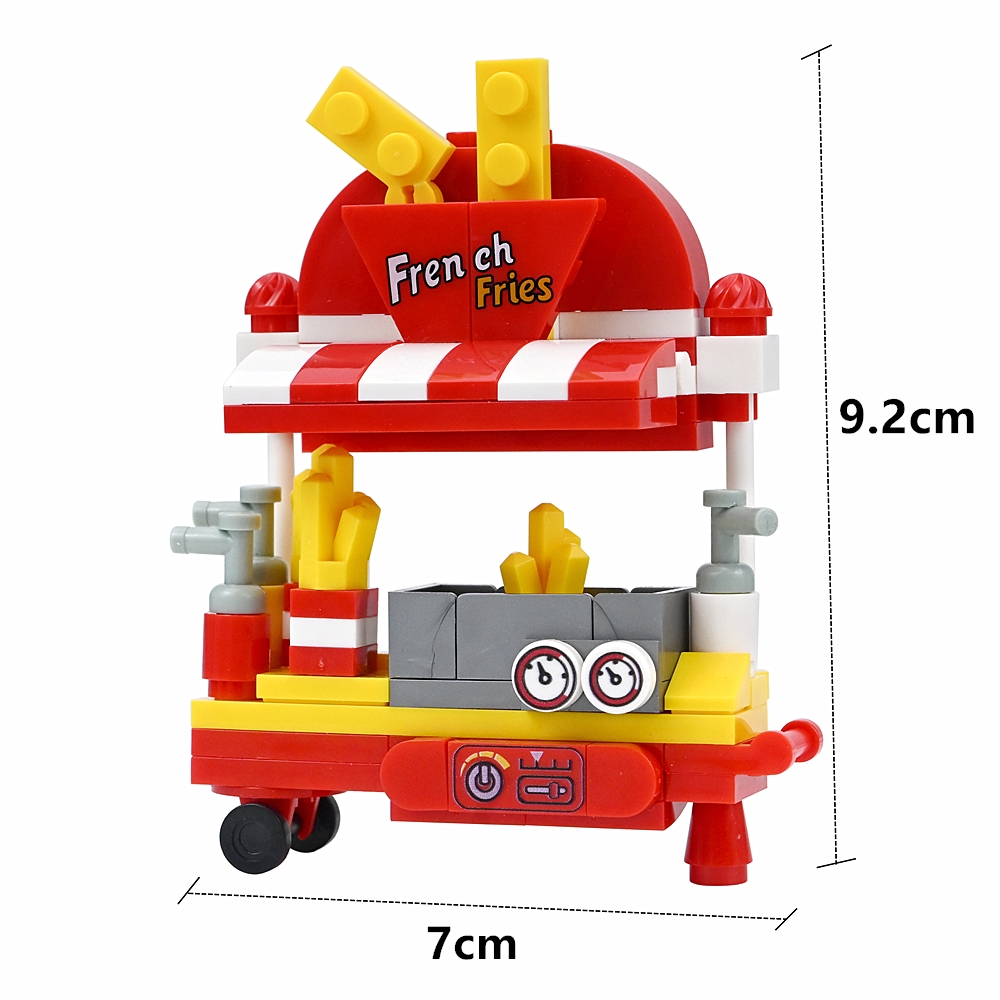 Mini Fast Food Truck Model wit - огляд і ціна Model Kit Manual