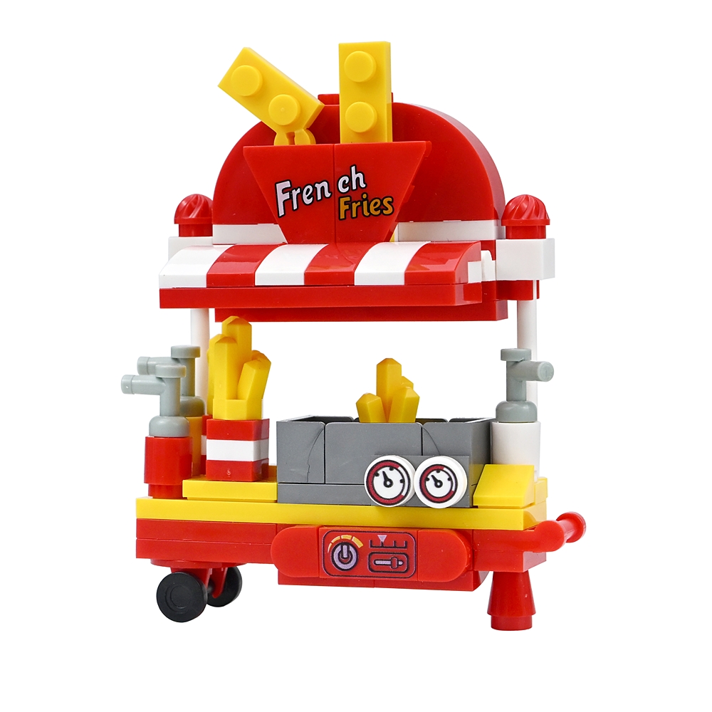 Mini Fast Food Truck Model wit - огляд і ціна Model Kit Manual