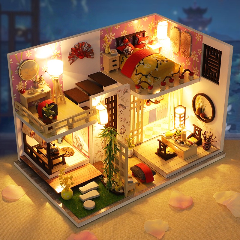 DIY Japanese Style Loft Villa  - огляд і ціна Model Kit Manual