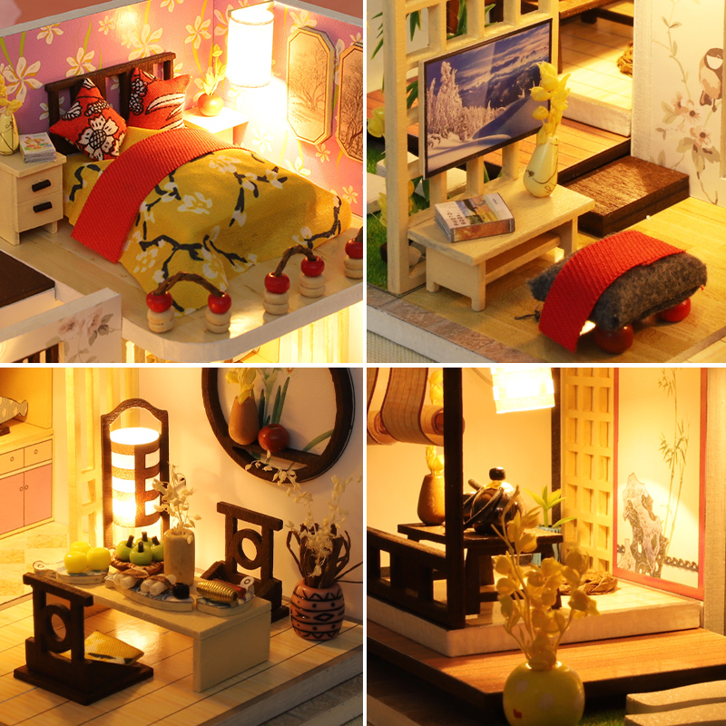 DIY Japanese Style Loft Villa  - огляд і ціна Model Kit Manual