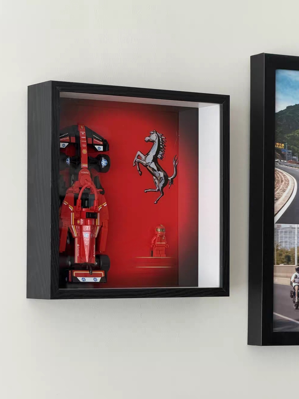 Display Wallboard Wall suitabl - огляд і ціна Model Kit Ferrari