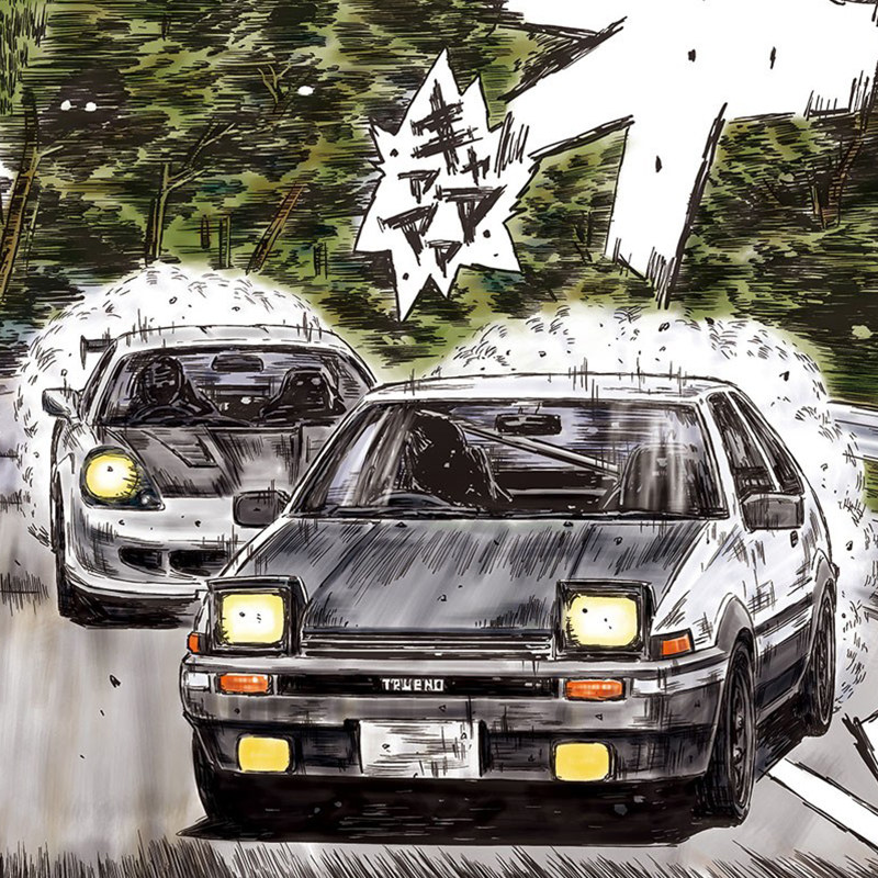 Static assembly car model Aosh - огляд і ціна Model Kit Ae86