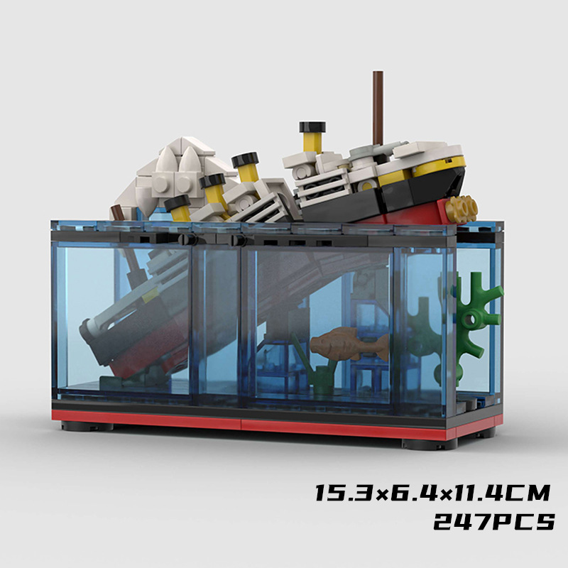 Titanic Break In Half With Cas - огляд і ціна Model Kit Titanic