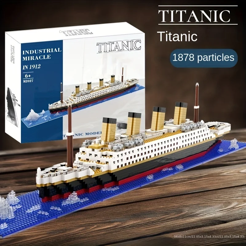 Titanic cruise ship small part - огляд і ціна Model Kit Titanic