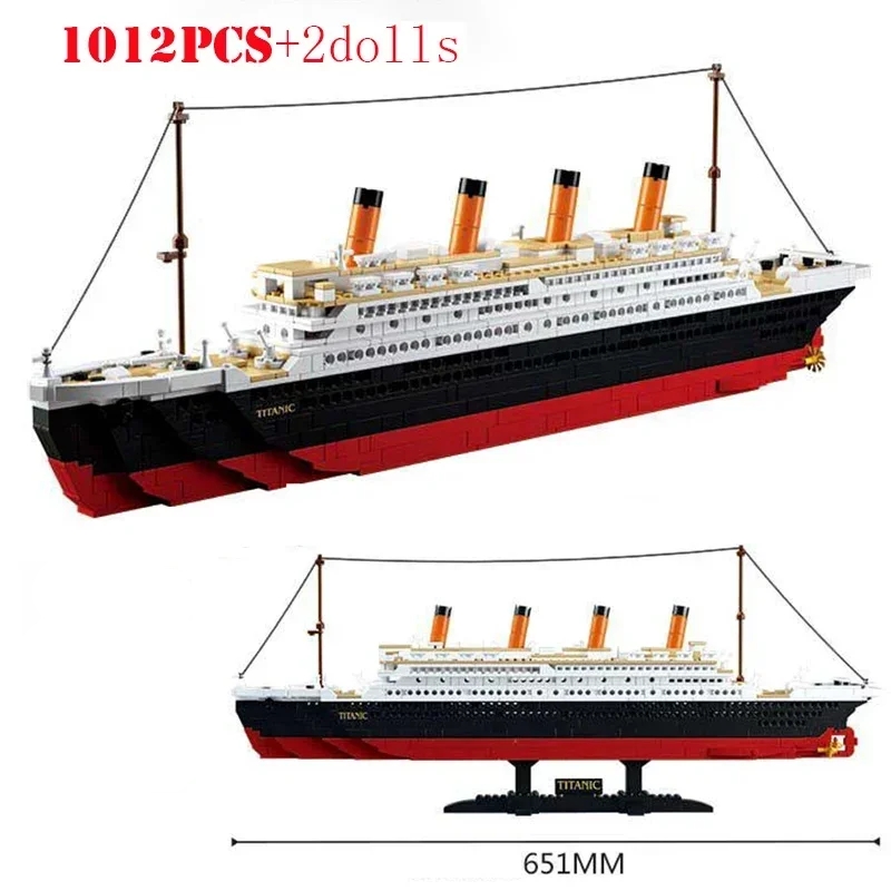 481pcs2401pcs RMS Titanic Ship - огляд і ціна Model Kit Titanic
