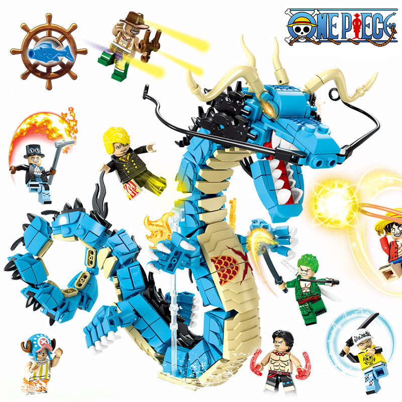 8in1 One Piece Building Blocks - огляд і ціна Model Kit Manual