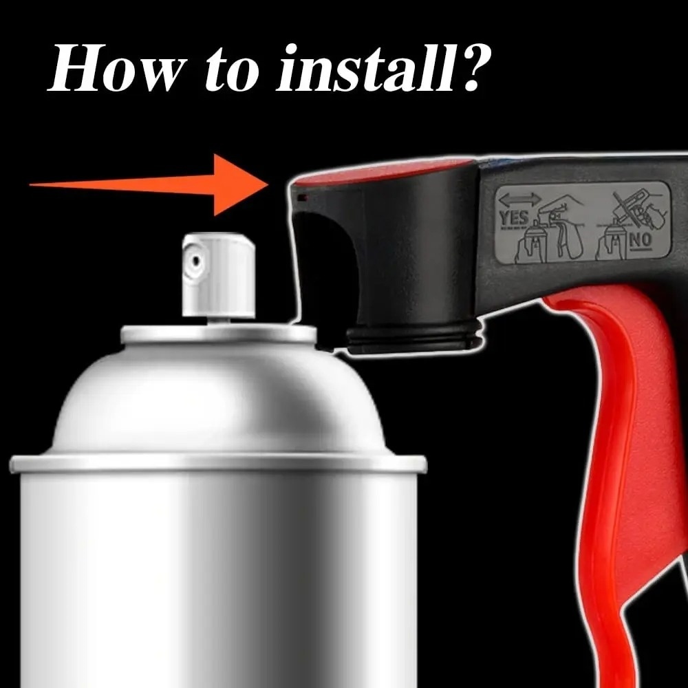 Spray Can Trigger Pistol Grip  - огляд і ціна Spray Can Lacquer