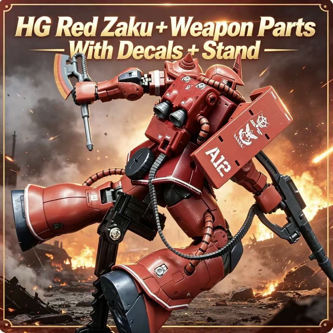 024HG Char's Custom Old Type R - огляд і ціна Model Kit Gundam Hg