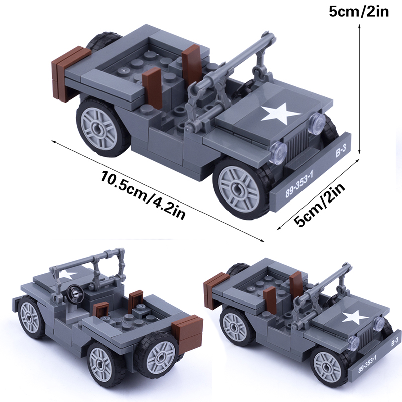 MOC WW2 Military US Figures Wi - огляд і ціна Model Kit Ww2