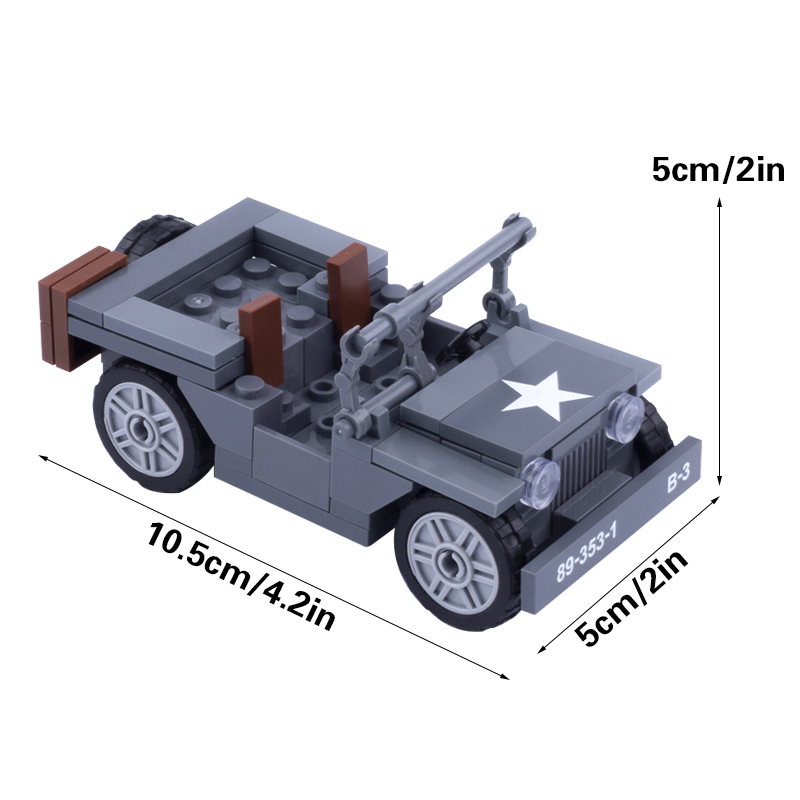 MOC WW2 Military US Figures Wi - огляд і ціна Model Kit Ww2