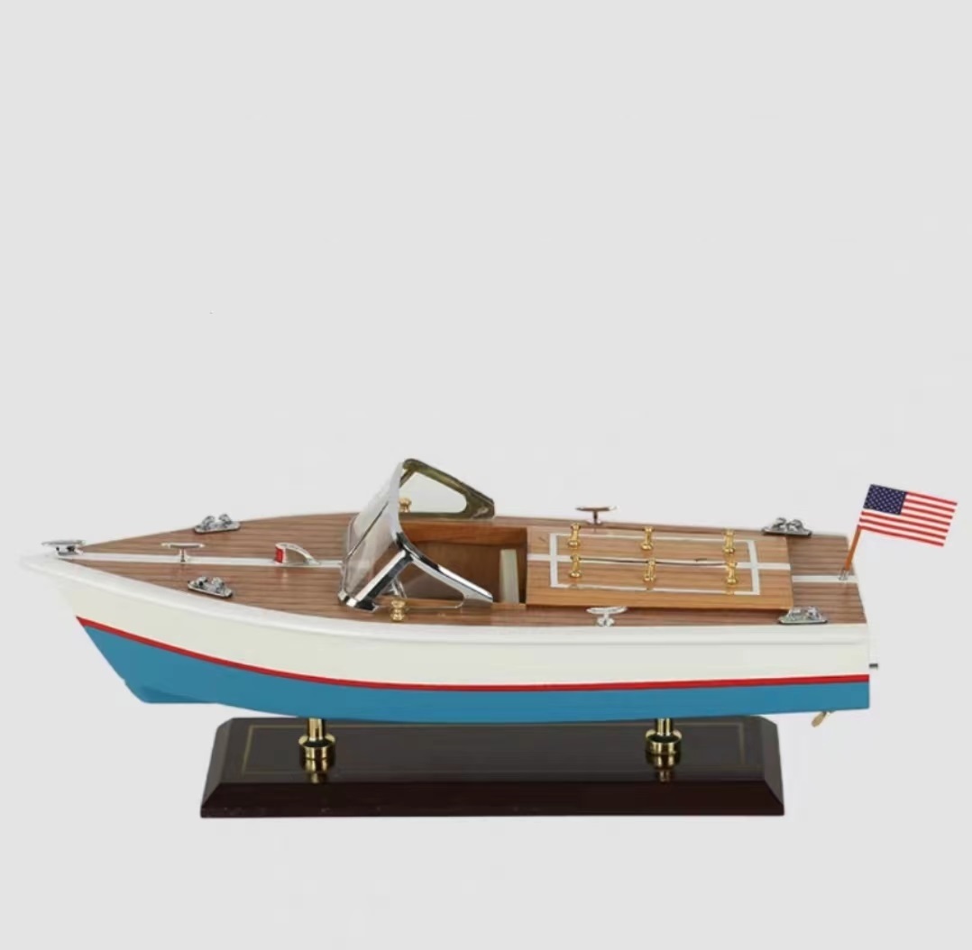 Chris 235 Wood Speed Boat Mode - огляд і ціна Model Kit Yacht
