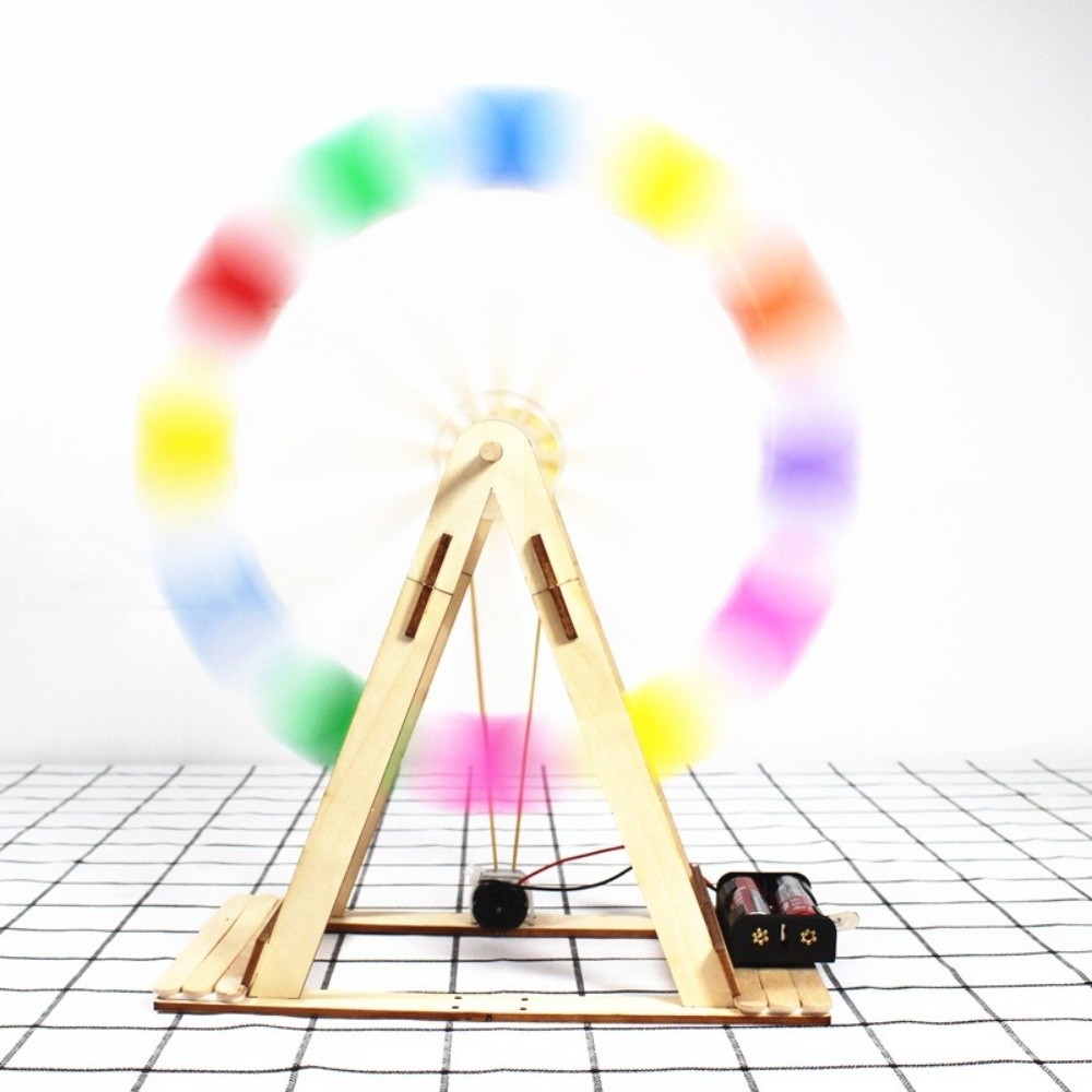 DIY Assembly Wooden Ferris Whe - огляд і ціна Model Kit Manual