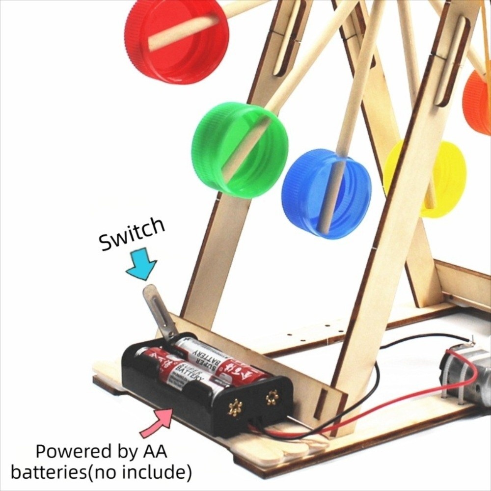 DIY Assembly Wooden Ferris Whe - огляд і ціна Model Kit Manual
