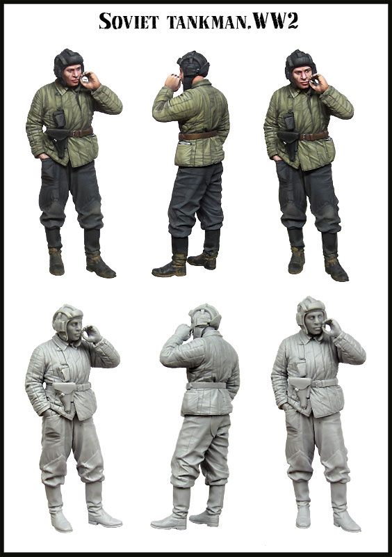 35 Resin Model Kit - Soviet Ta - огляд і ціна Model Kit Ww2
