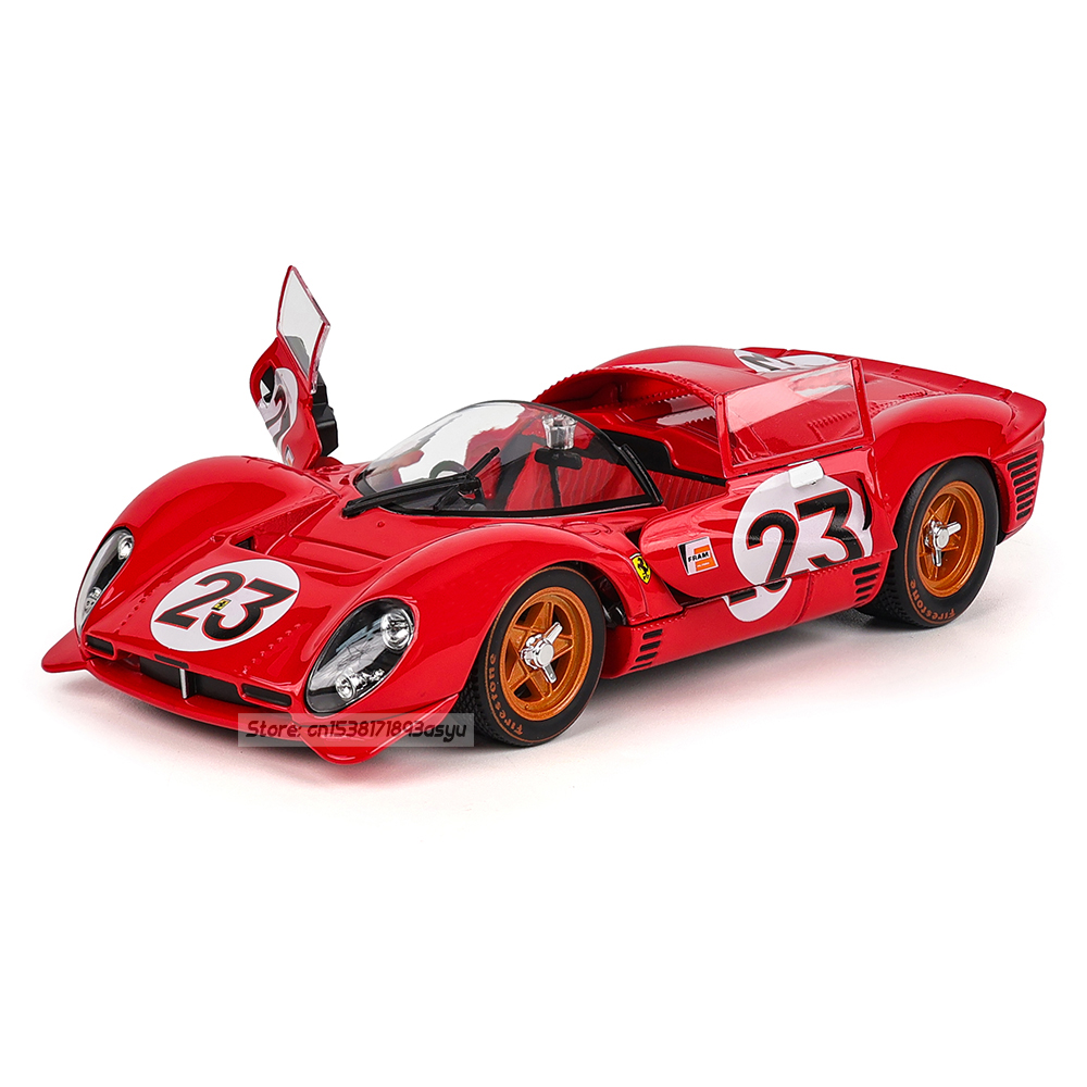 Bburago 1:24 Ferrari 330 P4 DA - огляд і ціна Model Kit Ferrari