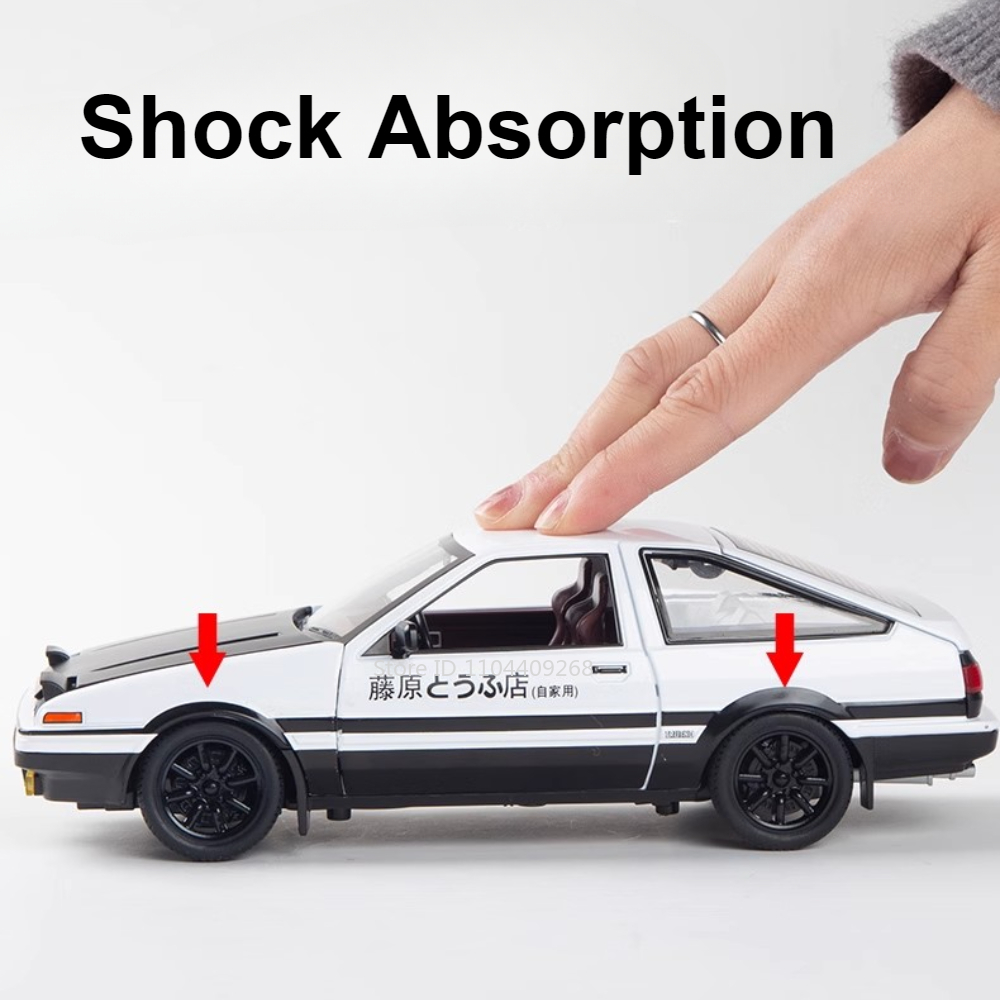 Large 1:20 Initial D AE86 Roll - огляд і ціна Model Kit Ae86