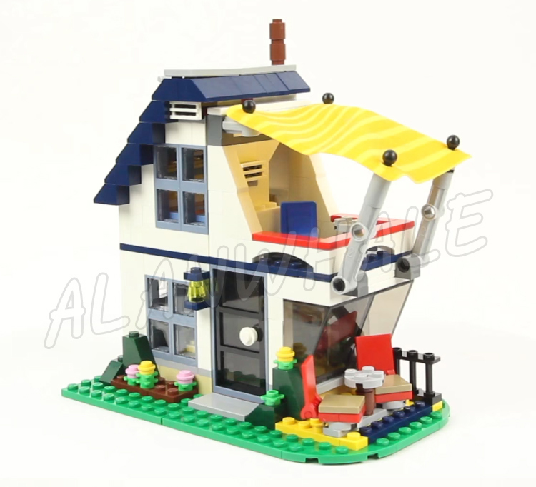 792pcs 3in1 Creative Vacation  - огляд і ціна Model Kit Yacht