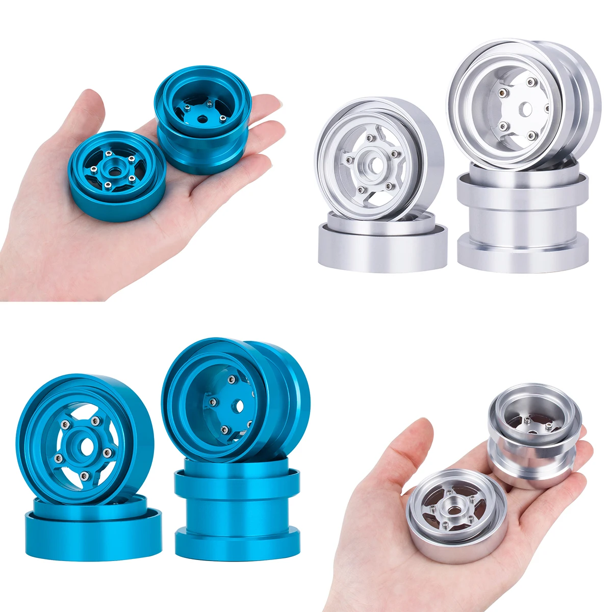 Aluminum Beadlock Wheels for 1 - огляд і ціна Model Kit Tamiya