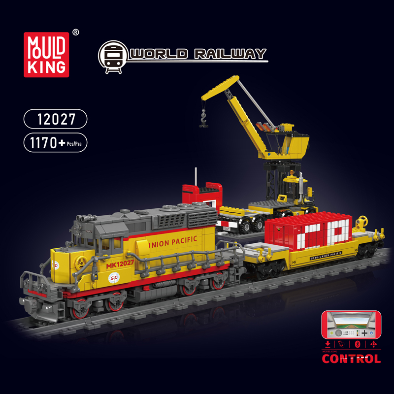 Mould King 12027 Technical Tra - огляд і ціна Lego Set Technic