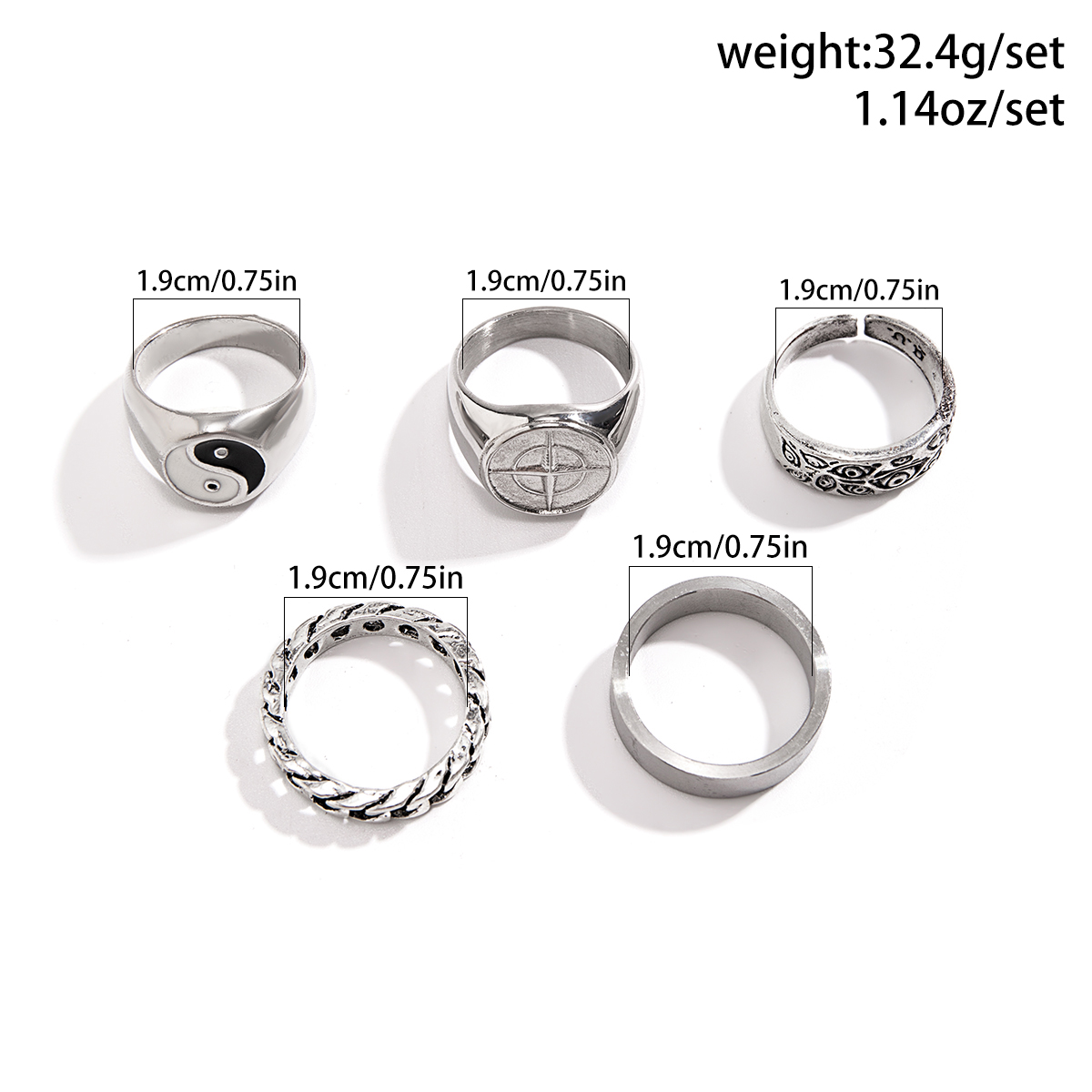 KunJoe 5pcs/set Punk Geometry  - огляд і ціна Model Kit Iron Man