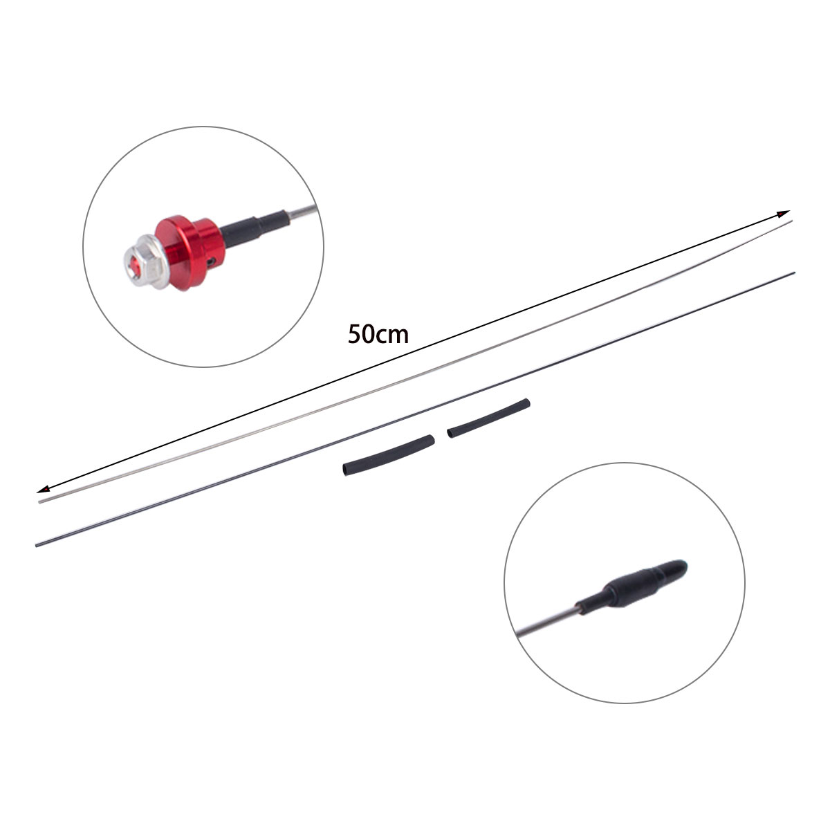 50cm Metal Adjustable Simulati - огляд і ціна Tamiya Model Rc Car