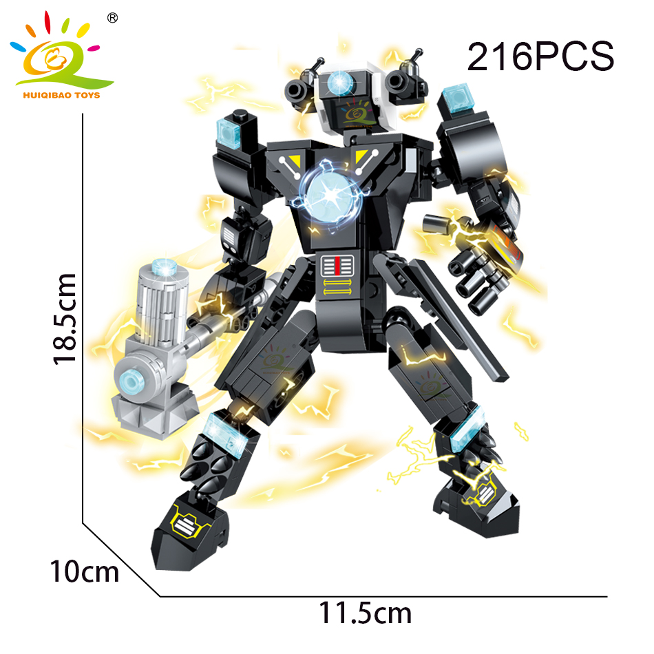 HUIQIBAO DIY Skibidi Toilet Ma - огляд і ціна Model Kit Titanic