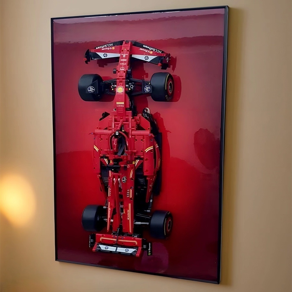 NEW Display Wallboard for Lego - огляд і ціна Model Kit Ferrari