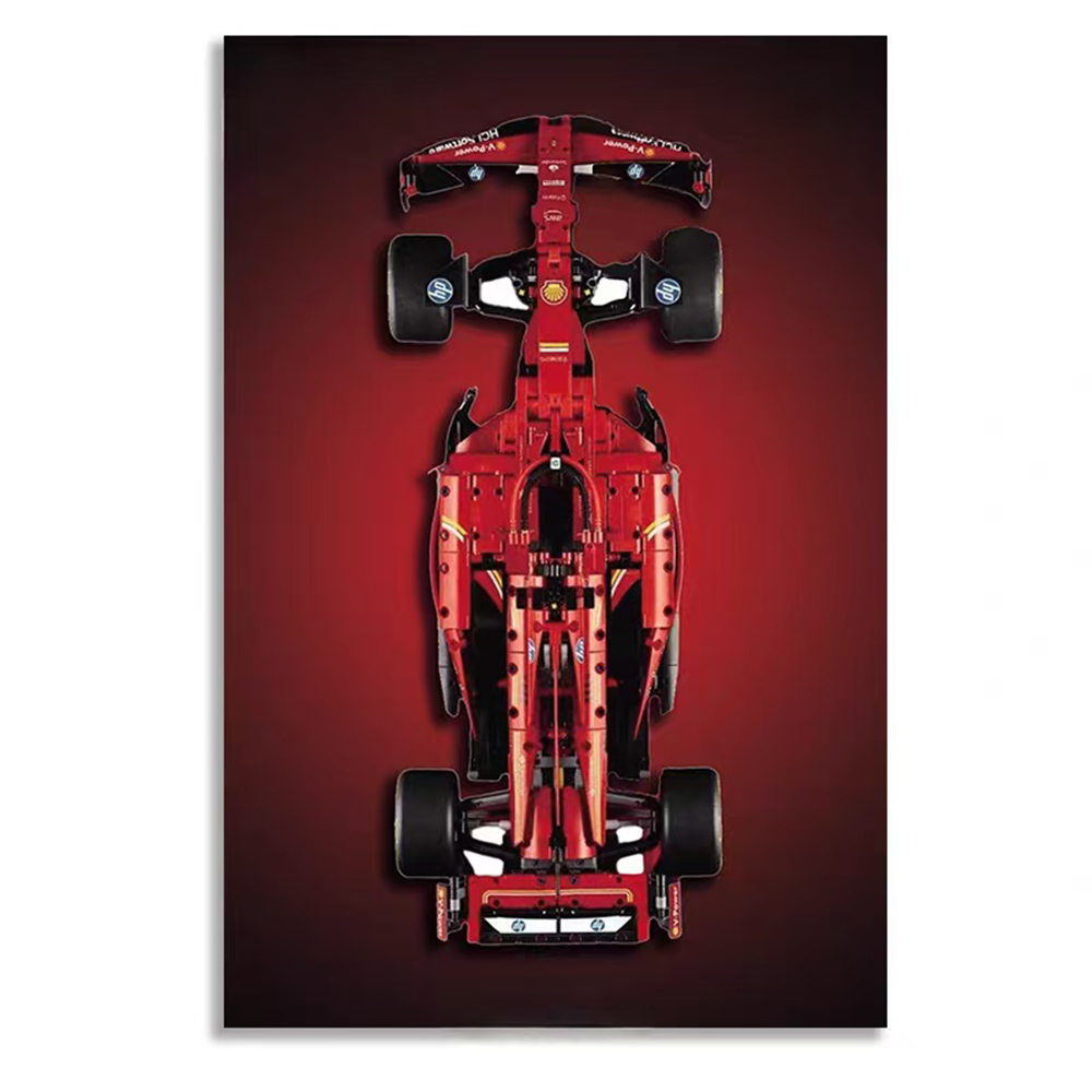 NEW Display Wallboard for Lego - огляд і ціна Model Kit Ferrari