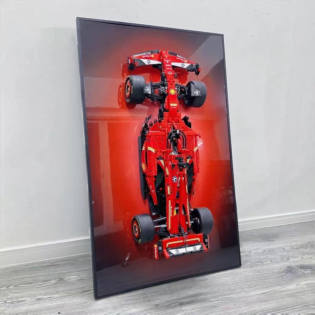 NEW Display Wallboard for Lego - огляд і ціна Model Kit Ferrari