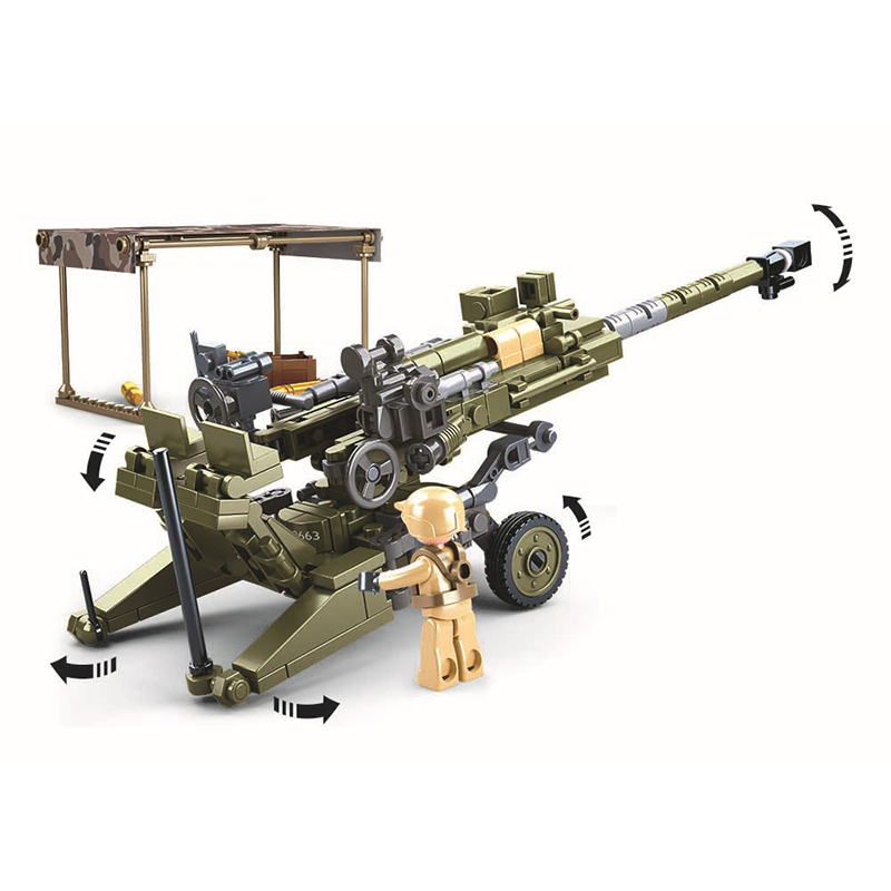 Military WW2 M777 Ultralightwe - огляд і ціна Model Kit Ww2