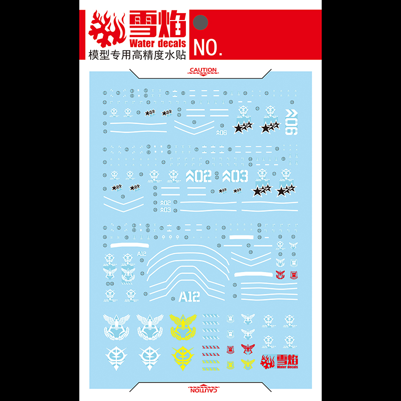 Model Decals Water Slide Decal - огляд і ціна Model Kit Gundam Hg